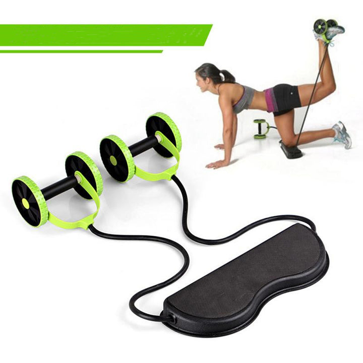 Tension pliable Revoflex Xtreme Rally multifonction Pull Corde Roue Santé Muscle abdominal Muscle Training Home Fitness Equipment