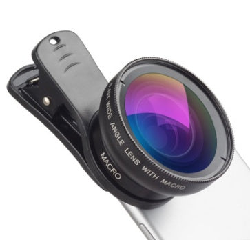 Комплект для линз телефона 0,45x супер широкий угол и 12,5x Super Macro Lens HD -камера Lentes