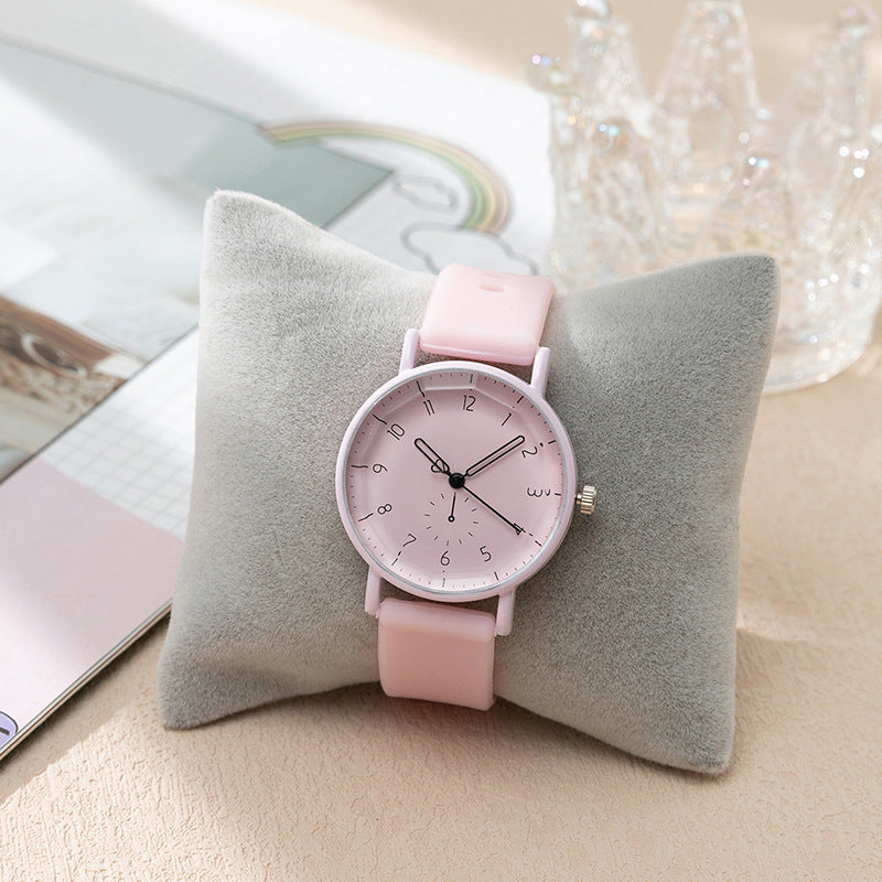 Reloj de cuarzo para mujeres de silicona digital