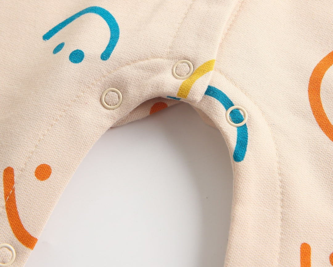 Newborn Baby Girl Romper Cartoon Spring Toddler Bag Fart Clothes