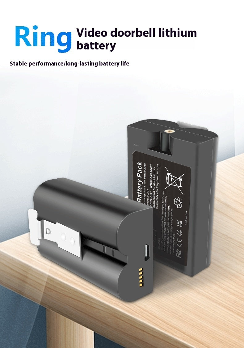 V4 Doorbell Battery SM002 VIDEO SOEBLELL
