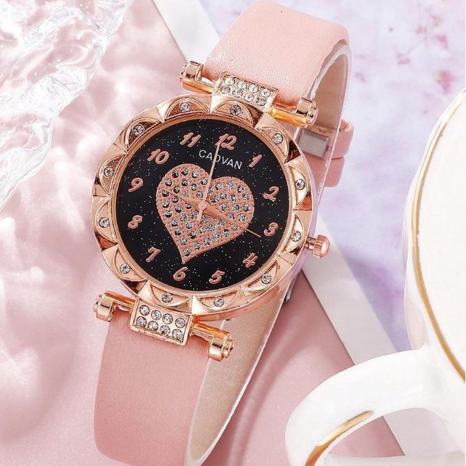 Dames schattige modehorloge armbandpak