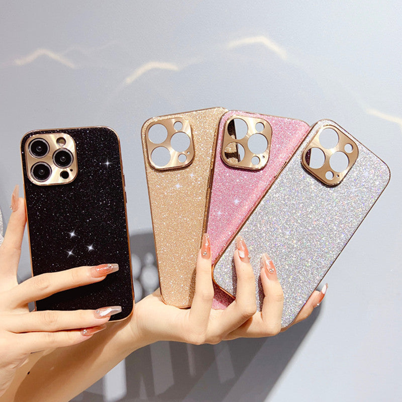 Elektroplattierte Star Diamond Phone Case All-inclusive