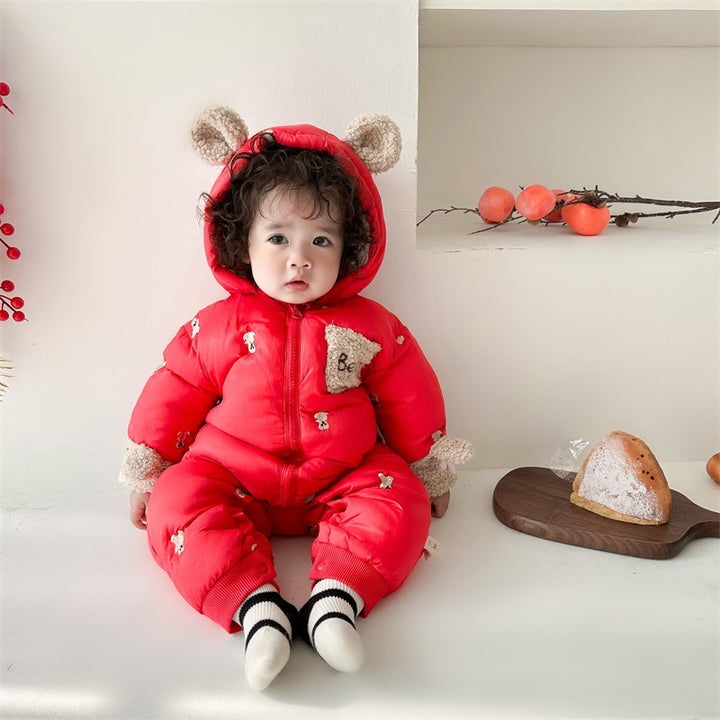 Детская зимняя одежда Бархатное мягкое пальто