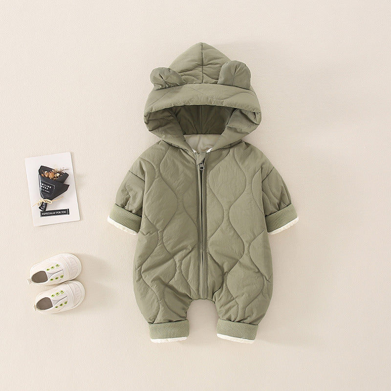 Baby Herbst- und Winter -Rolgen Wärmekleidung