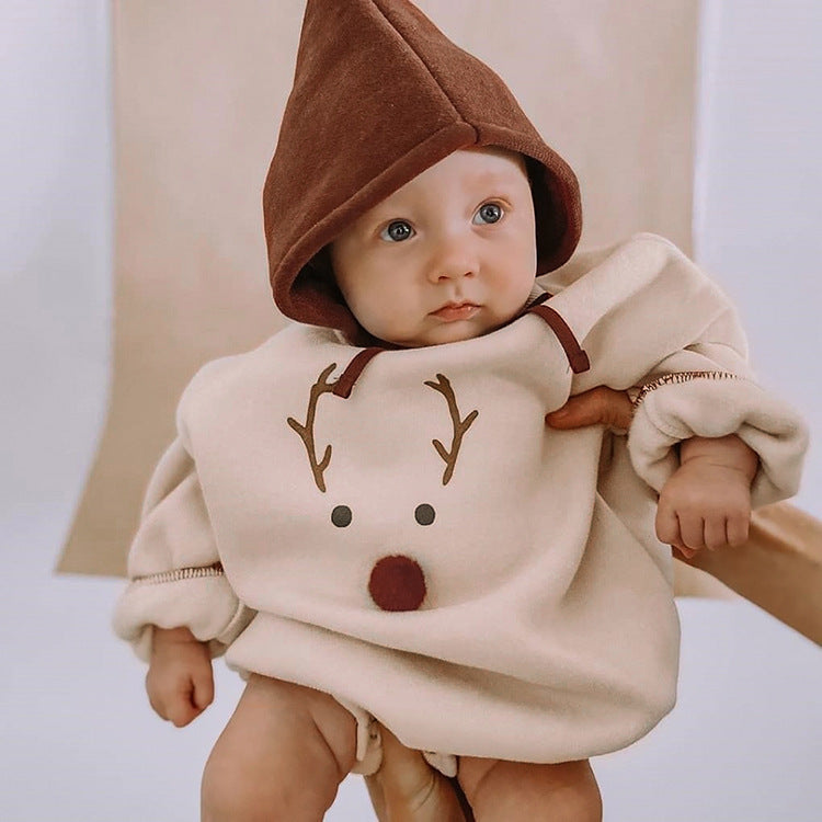 Vêtements de Noël vêtements robeper vêtements de bébé automne et hiver