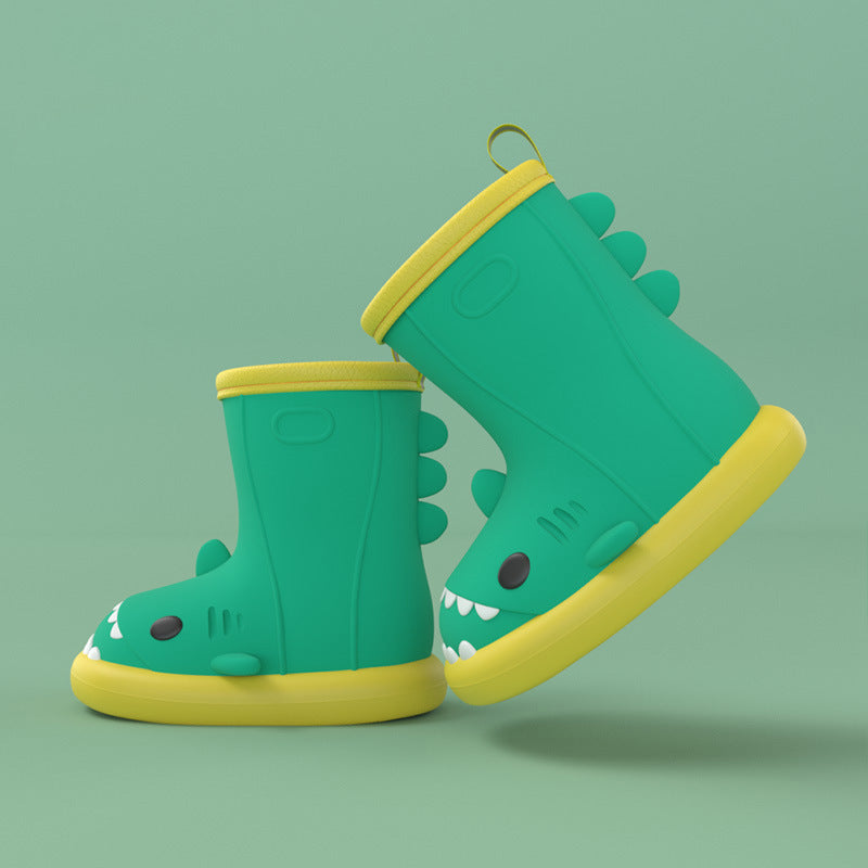 Zapatos tiburones botas de lluvia para niños