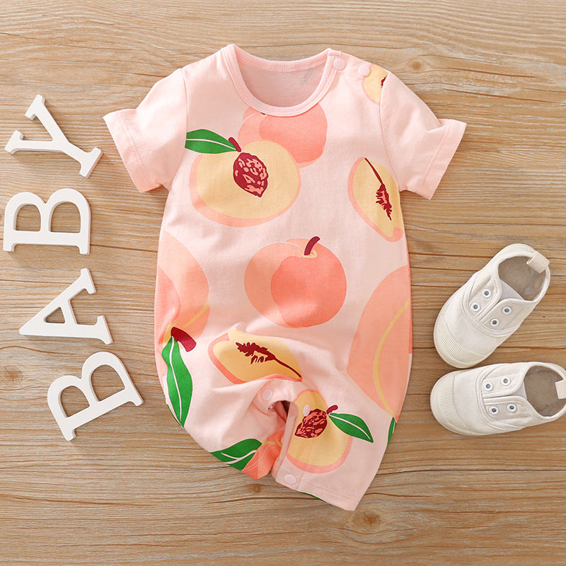 Baby Clothes Short Sleeve Baby Casual Onesies