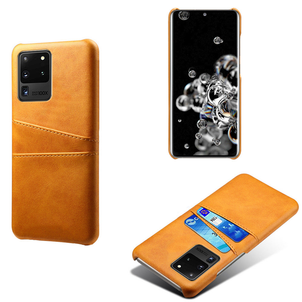 Carcasă telefonică mobilă de protecție coajă dublă card