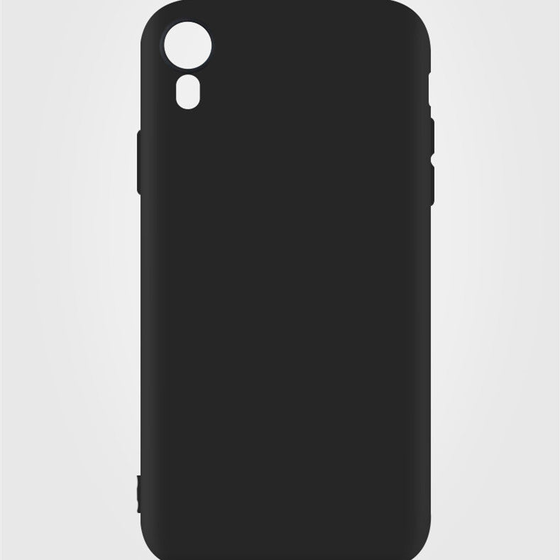 Black Matte Tpu Silicone Soft Shell Phone Case