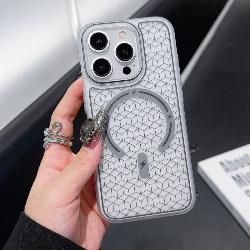 Frosted All-inclusive Drop-resistant Magnetic Phone Case