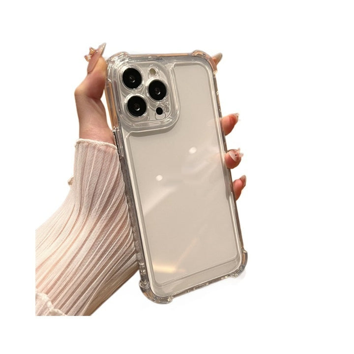 Transparent All-inclusive Cellphone Shell With Four Shatterproof Angles