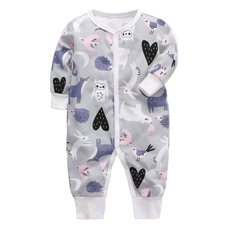 Baby langermet romper