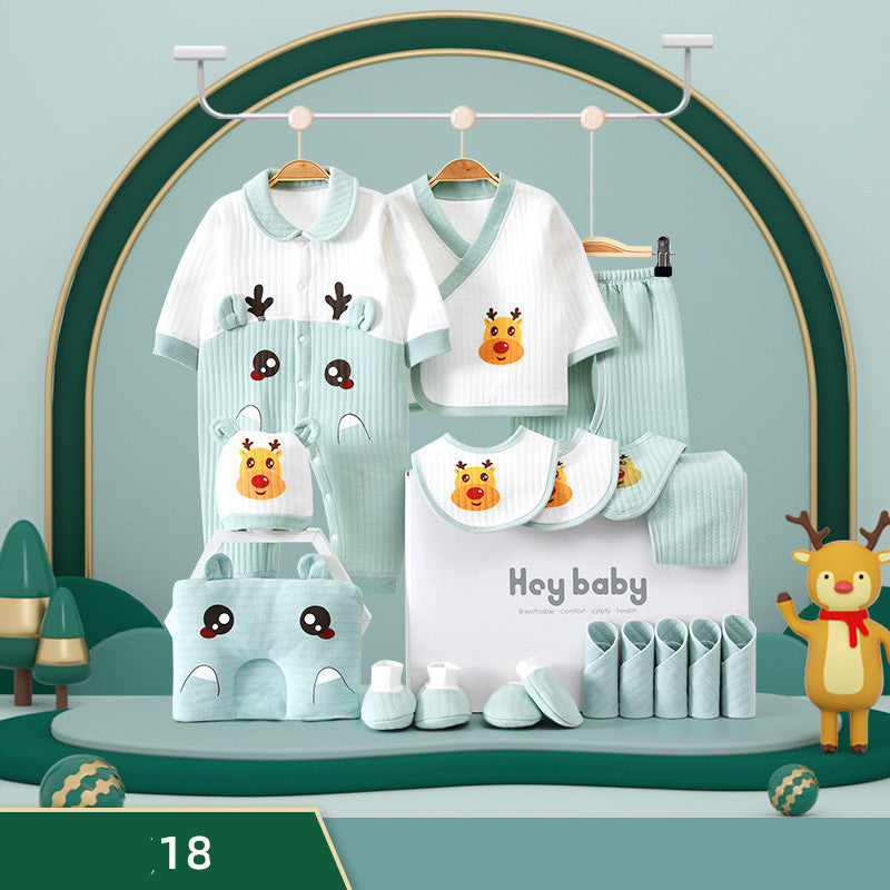 Caja de regalo de ropa de bebé de algodón puro