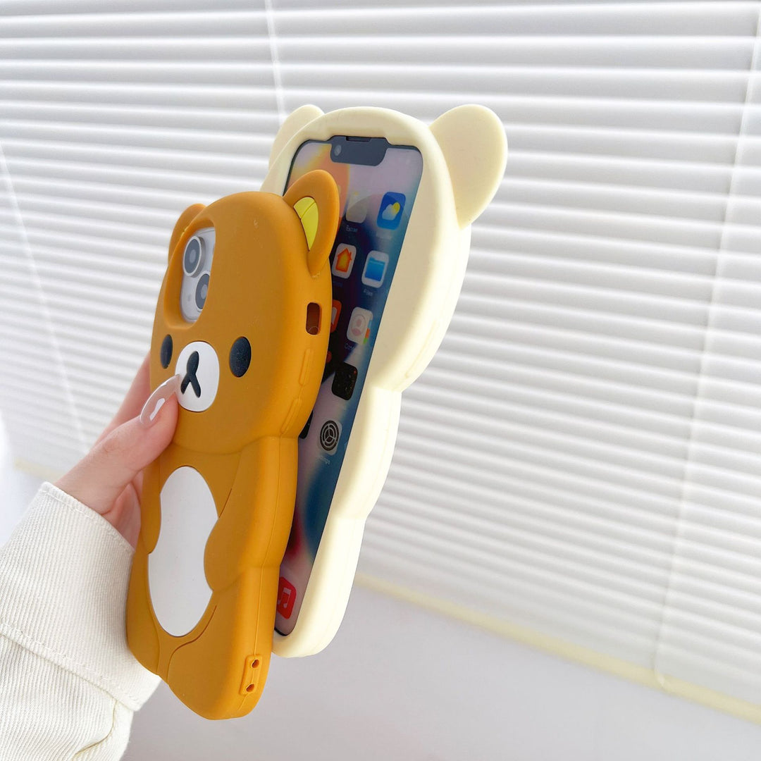 Étui de téléphone tout compris en silicone Easy Bear