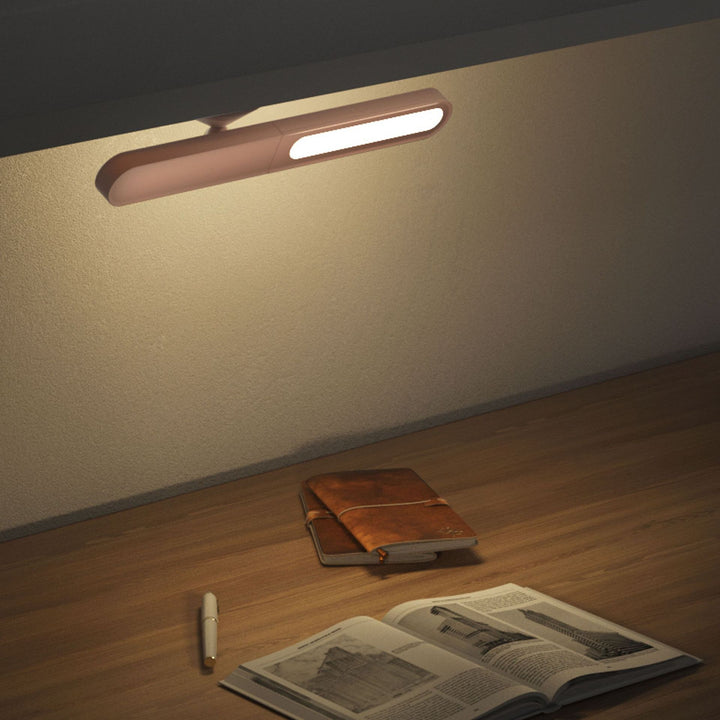 Lesing av bordlampe kreativ geometrisk skrivebord lampe trådløs vegglampe multifunksjonell magnetisk suging lite nattlys