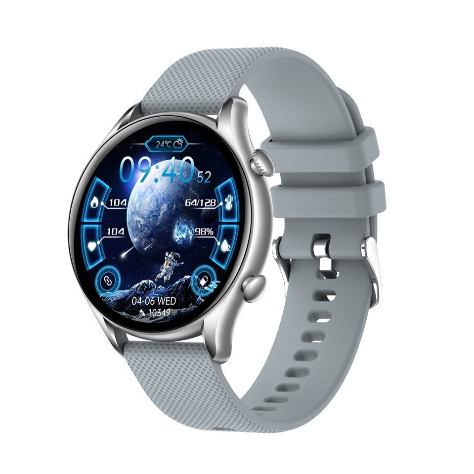 KT60 Smart Watch 139 HD Round Screen Bluetooth bellen Offline betaling Voice Assistant Waterdichte sportarmband