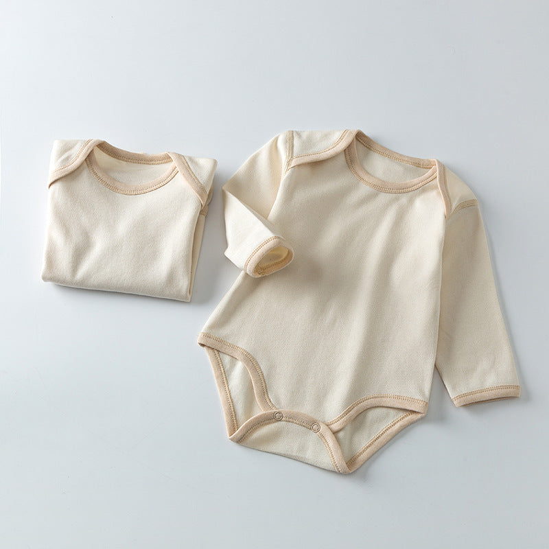 Custom tipărit bumbac bumbac organic rompers pentru copii simple pentru bebeluși, producătoare de mâneci lungi, îmbrăcăminte organică pentru bebeluși