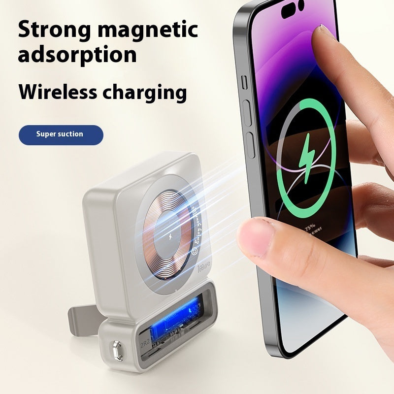 Large Capacity 225W Fast Charging Wireless Magnetic Power Bank