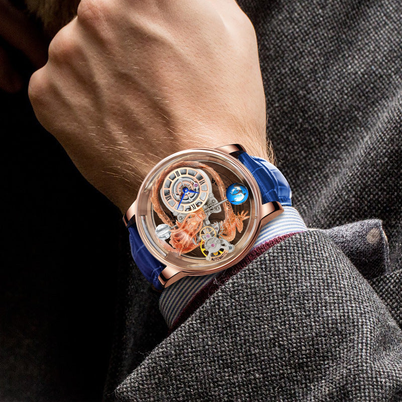 Tourbillon de la mode masculine Bonne chance vient regarder