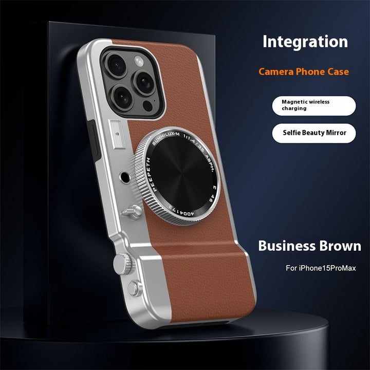 Stereo Camera Phone Case Magnetic Creative Hardshell