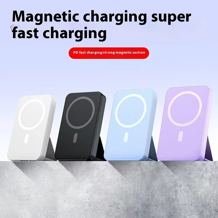 Magnetic Wireless Power Bank Magsafe With Cable