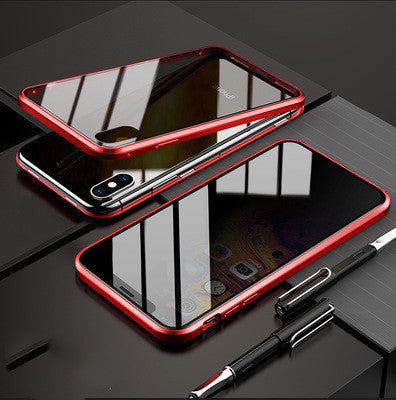 Anti-peep Double-sided Magneto Mobile Phone Case