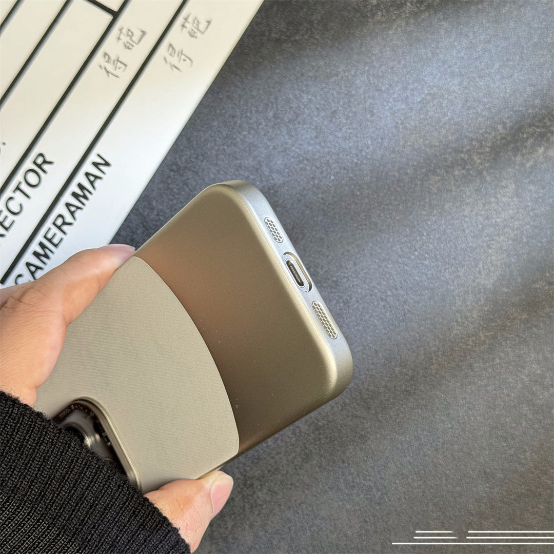 Flannel kumaş renk eşleşmesi 15Promax telefon kasası Elektrapan Sert Kabuk için uygun