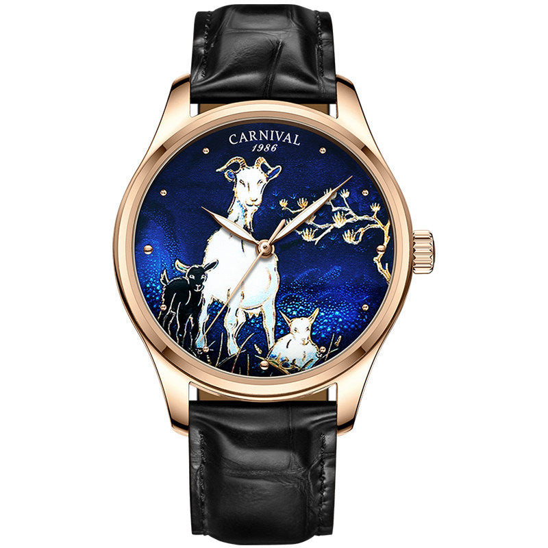 Nieuwe Chinese Zodiac Animal Sheep Watch