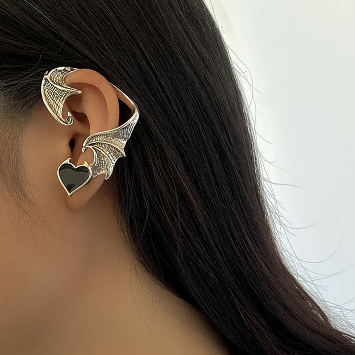 Fashion Creative Halloween Elf Wings Ear Bone Clip