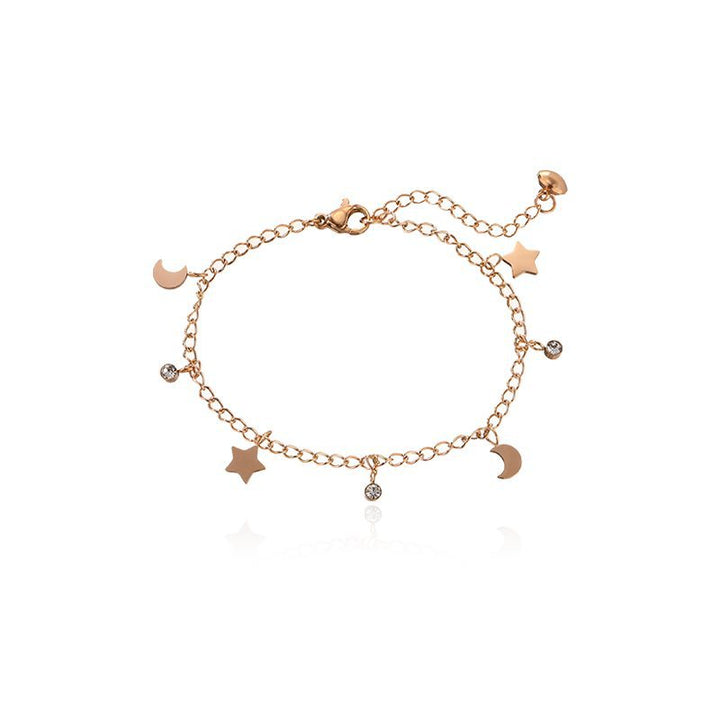 Star Moon Bracelet Women's Simple Design