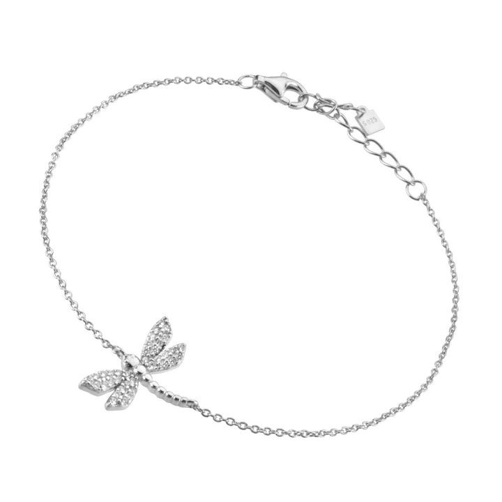 S925 Sterling Silber Bee Butterfly Armband