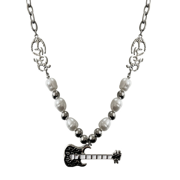 Европейское и американское панк -гитарное жемчужное ожерелье