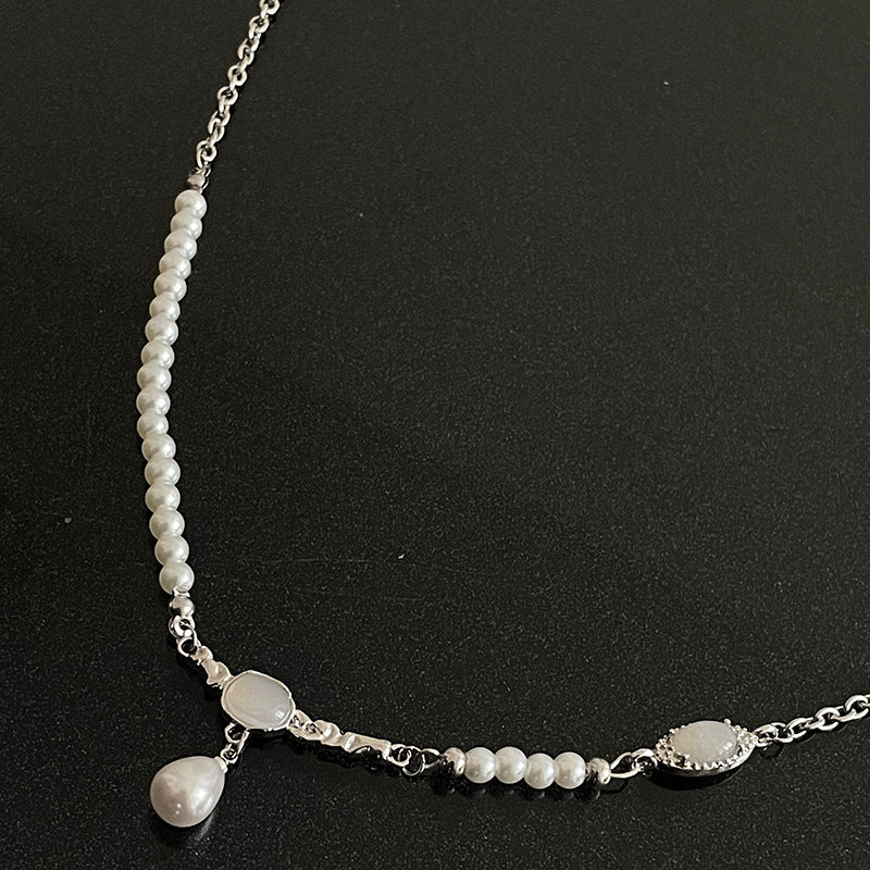 Spezialinteresse Konstruktion Wasser Tropfen Perlenanhänger Halskette