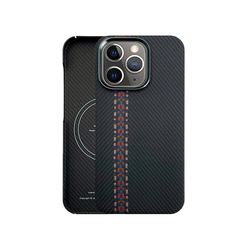 Koolstofvezel telefoonschelp all-inclusive protective case