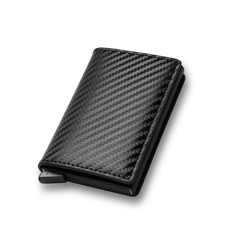 Kredittkortinnehaver Smart minimalistisk lommebok Pocket Men Women Slim Cardholder Bank Secure CreditCard Case