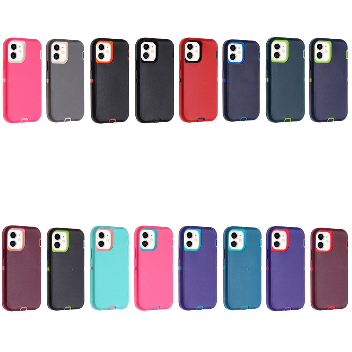 All-inclusive Drop-resistant Three-in-one Hard Case Phone Case