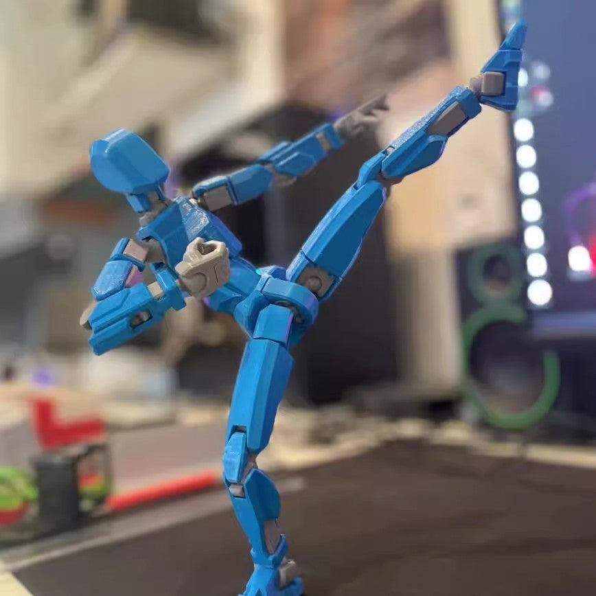 Robô de Shapeshift Robot de Shapeshift Multi-Jogoso 2.0 3D Mannequin Modelo Dummy Modelo Doll Toy Kid Presente