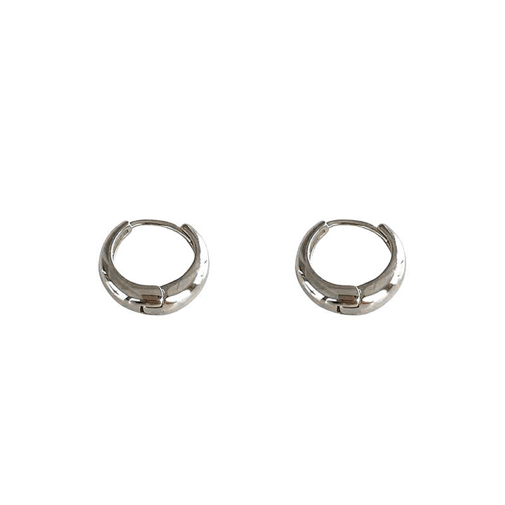 Sterling Silver Water Drop Earrings Women's Special-interest Design