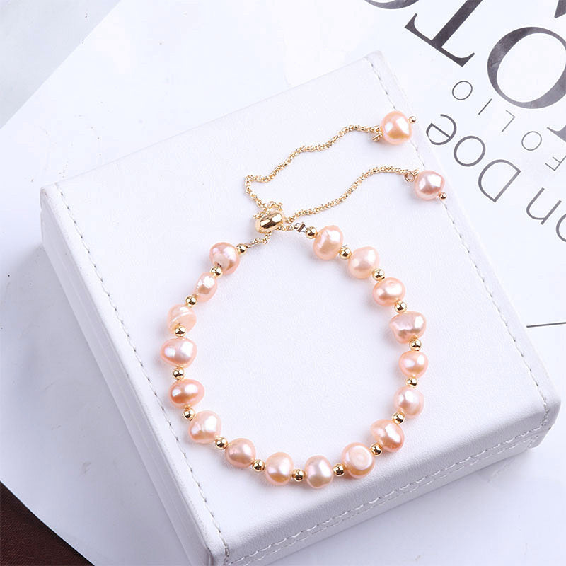 Bracelet de perle de forme spéciale pour femmes conception d'intérêt spécial de conception de haute qualité