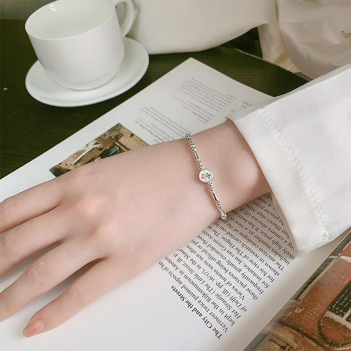 Mode zilveren tulpen armband voor dames