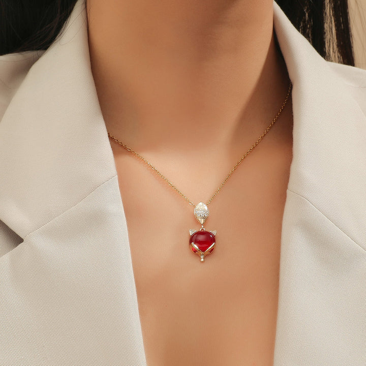 Collier pendentif de perle de fleur d'intérêt spécial de mode pour femmes