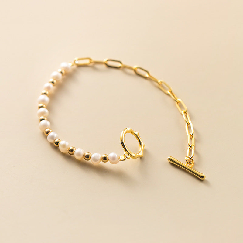 Bracelet de couture perlé de style coréen pour femmes