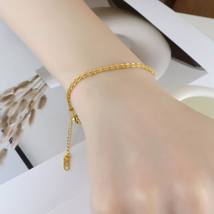 Conception de niche de bracelet simple et exquise pour femmes