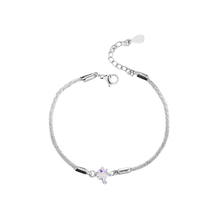 Bracelet étoilé Moonstone Pentagram pour les femmes