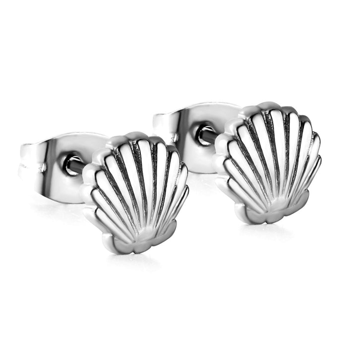 Europäischer und amerikanischer neuer Ins-Shell-Hengst-Ohrringe Einfacher Modependler Alleinfang