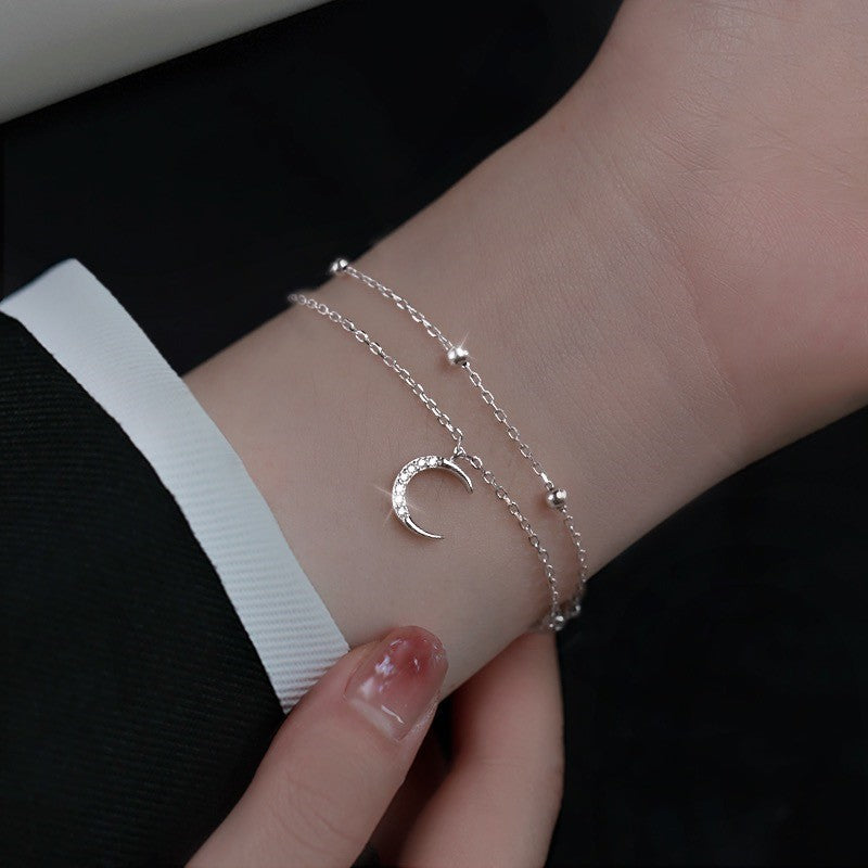 Dubbele laag xingyue armband vrouwelijk minimalistisch ontwerp