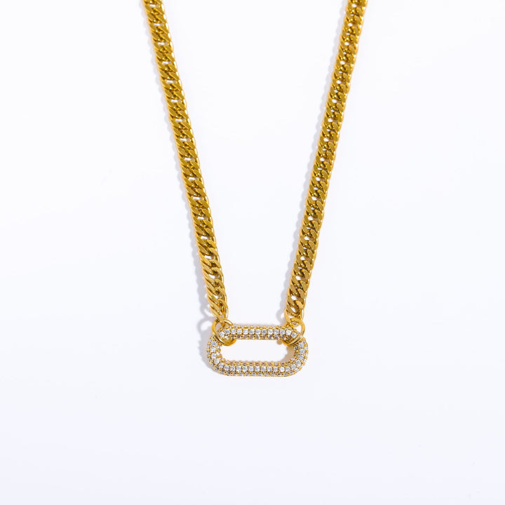 Exquisite Rhinestone Geometric Choker Clavicle Necklace