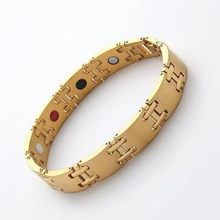 Straw Head Bottom Four-in-one Magnet Bracelet Radiation Protection