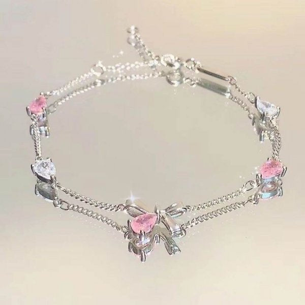 Fashion Bowknot Bracelet Flower Niche